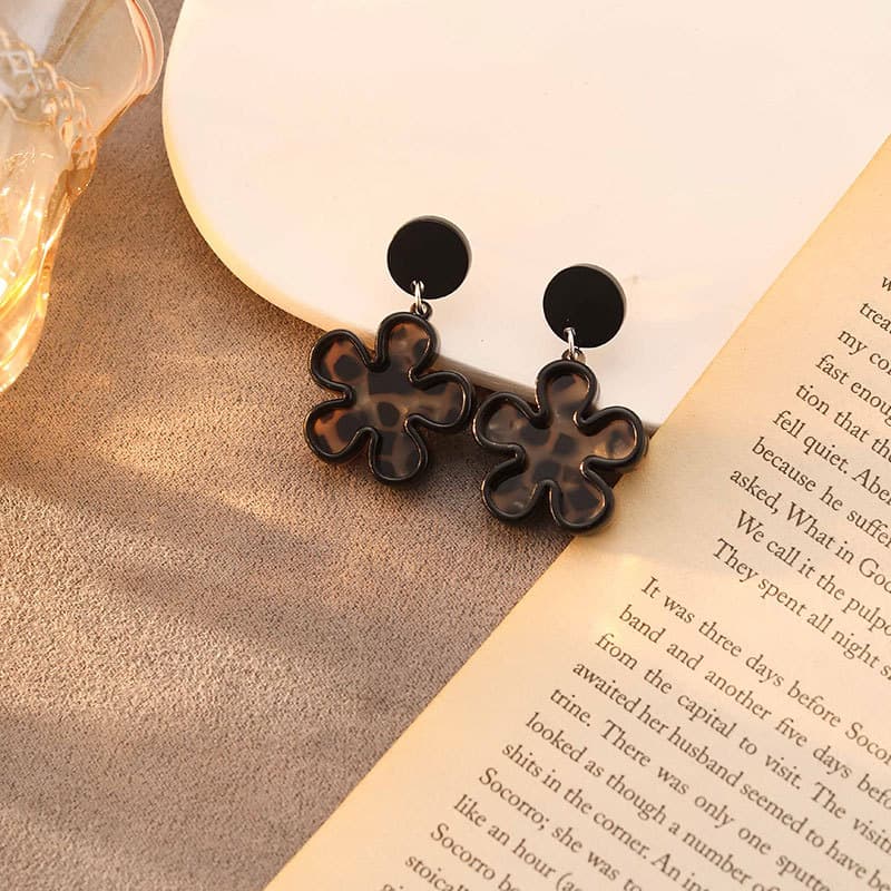 S4008-2 leopard print flower style