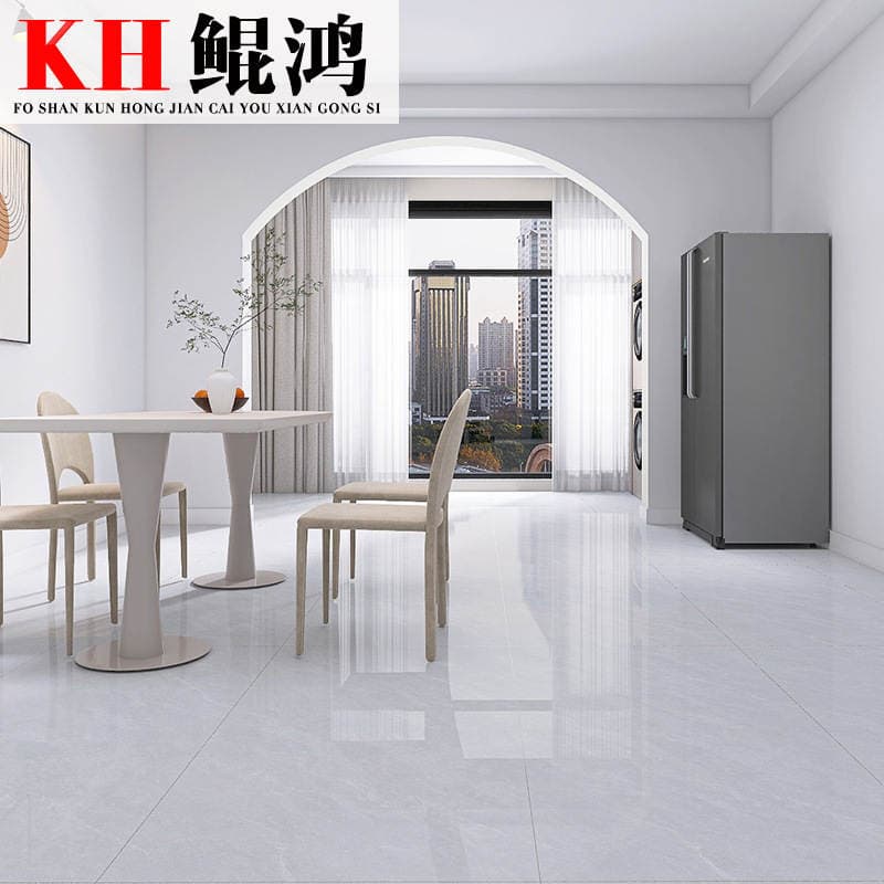 Guangdong Foshan Ceramic Tiles 800X800 Living Room and Dining Room Floor Tiles 750X1500 Non-Slip Cream Style Large Slab Tiles Wholesale 3