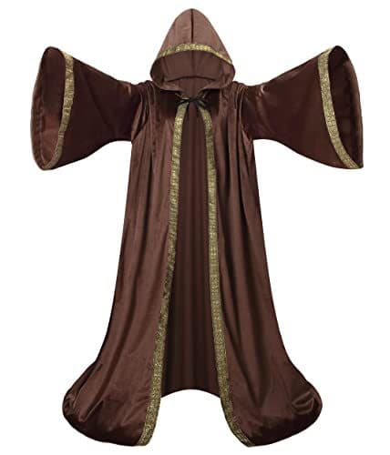 Velvet lace cape-brown