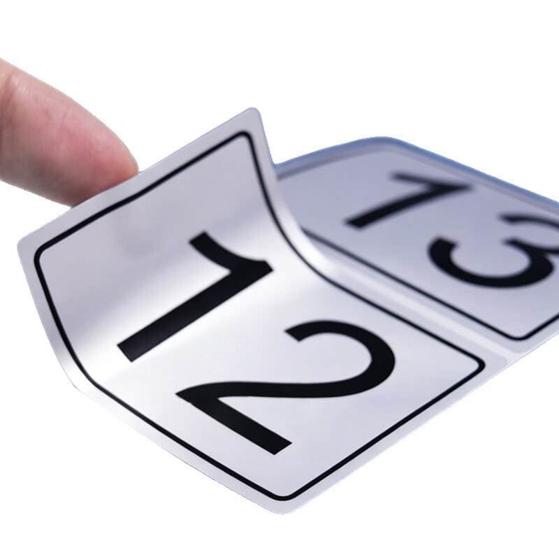 Douyin Kuaishou Live Streaming Label Stickers, Streamer's Changeable Digital Number Stickers, Self-Adhesive Number Sequence Stickers 5