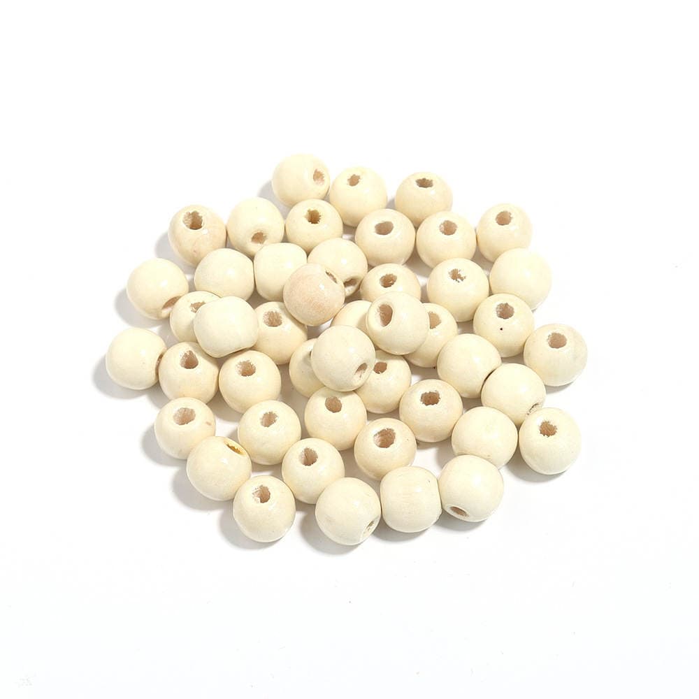 Color Maple large hole round beads paint color round beaded material diy handmade jewelry accessories 4