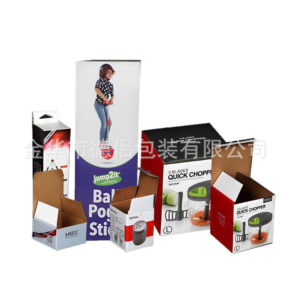 Color Box Refrigerator Magnet Gift Box Wholesale Auto Parts Sports Toys Window Box Corrugated Box Cross-Border Packaging Box Printing 5