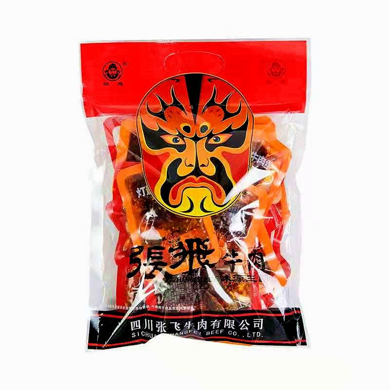 Zhang Fei light shadow beef shredded 500g Sichuan specialty spicy spiced beef jerky bulk Chengdu casual snacks 5