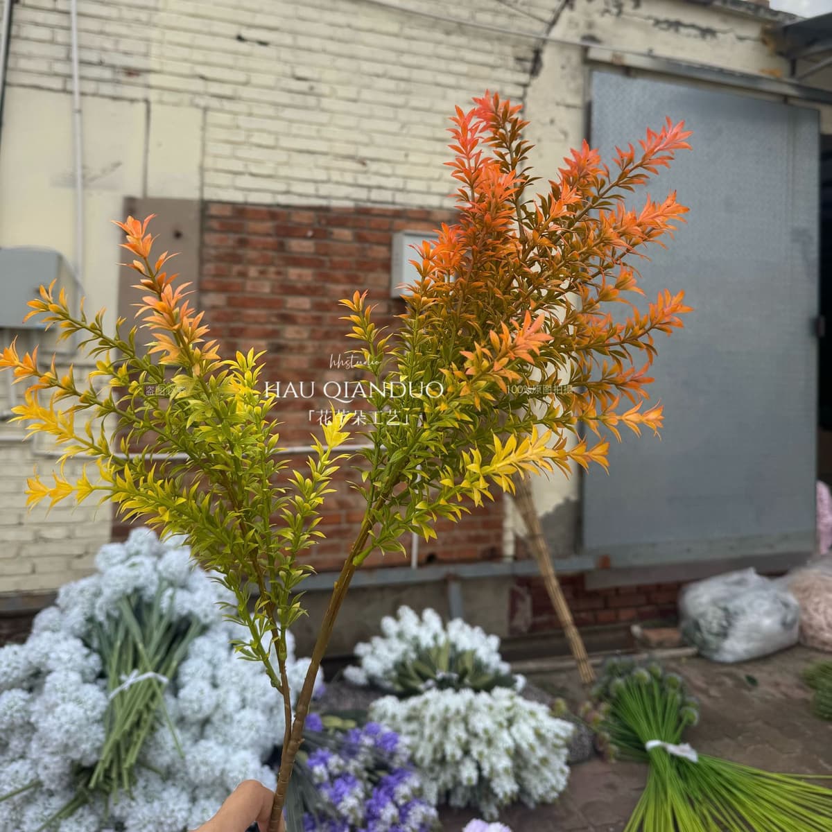 Yellow orange red gradient