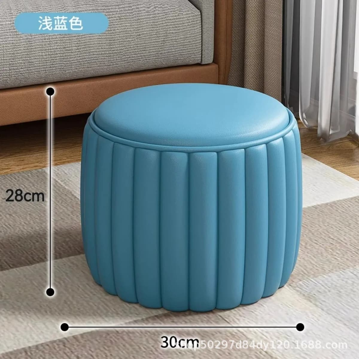 Light blue-large size 28*30cm