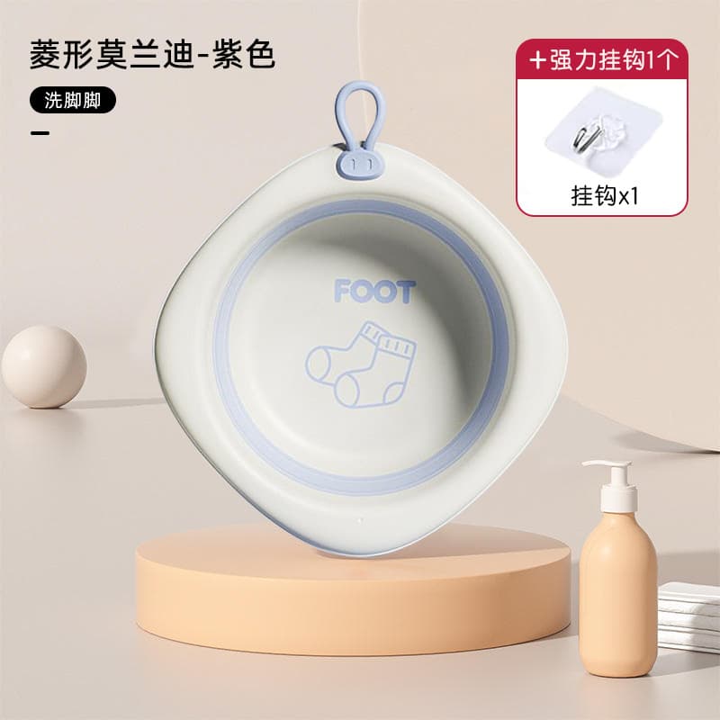 Morandi washbasin-purple [foot washing feet] + hook
