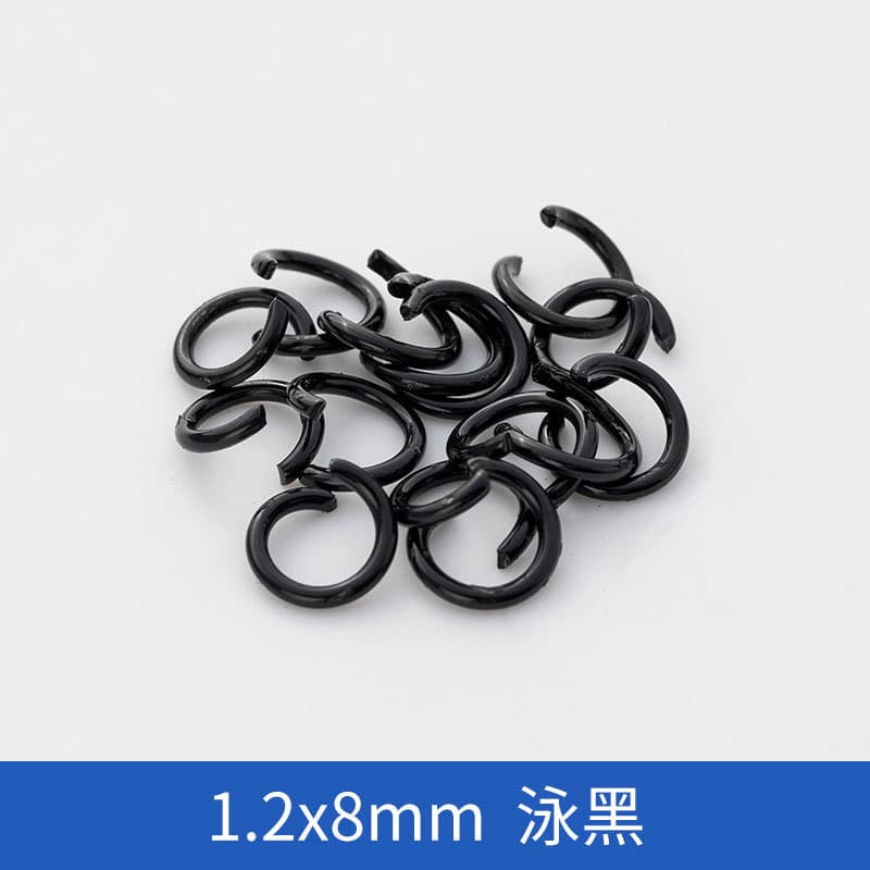 1.2*8mm swimming black [100]