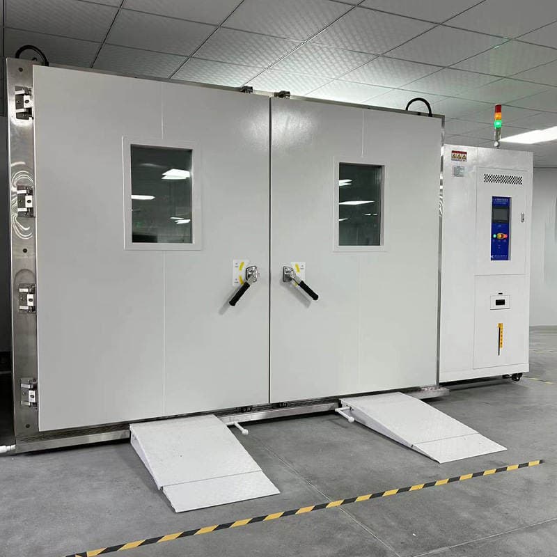Laboratoriya və sınaq üçün böyük ölçülü sabit temperatur və rütubət kamerası. 3
