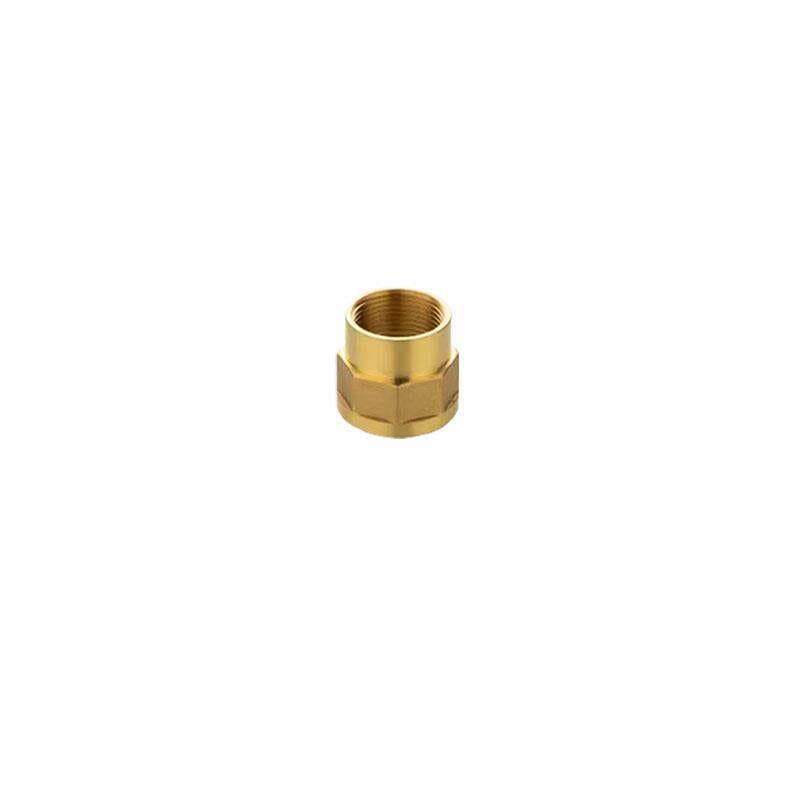 Copper Inner Tooth Pass-Through Copper Pipe Ancient Double-Head Internal Connection Straight-Through Water Pipe Joint Plumbing 4-Point Copper Reducing Water Pipe Accessories 5