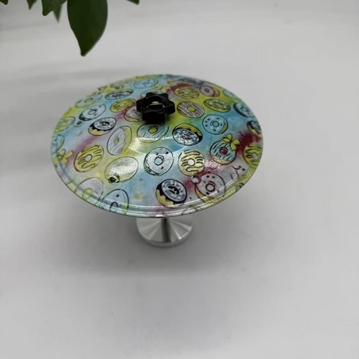 Desktop tapping to decompress donuts
