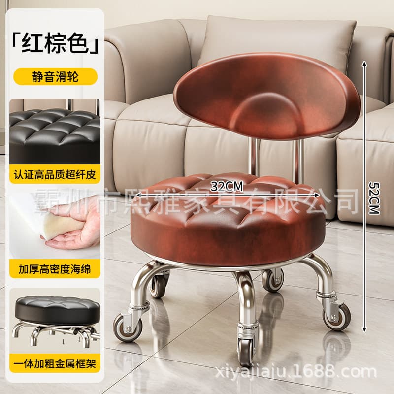 Bread style bearing wheel (red)