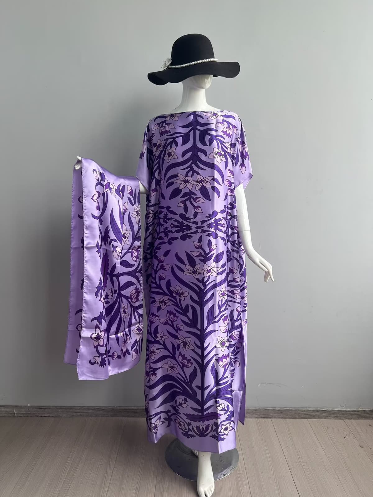 202-flower vine secret realm-taro purple