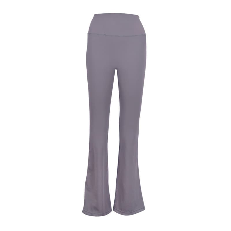 Light gray bell-bottom pants