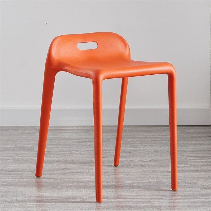 Orange Horse Stool [Super High Weight Capacity 450kg ]
