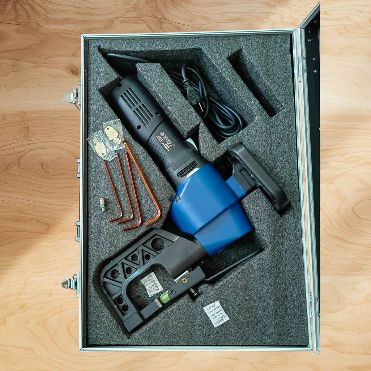 In-Stock Handheld Electric Ventilation Duct Rivet-Free Riveting Machine, Flange Angle Bracket Quick Riveter, Hvac Duct Riveting Machine 4