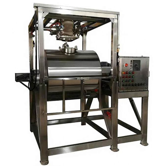 Minghai Continuous Horizontal Dry Ball Mill with Optional Lining Material, Suitable for Lithium Battery Powder, Ceramics, Etc 1