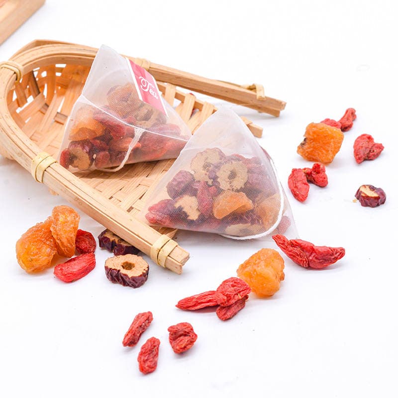 Red Date, Longan, and Goji Berry Tea Wholesale, Individually Packaged, for Girls Who Stay up Late, Goddess Trio Combination, Longan, Red Date, and Goji Berry Tea 2