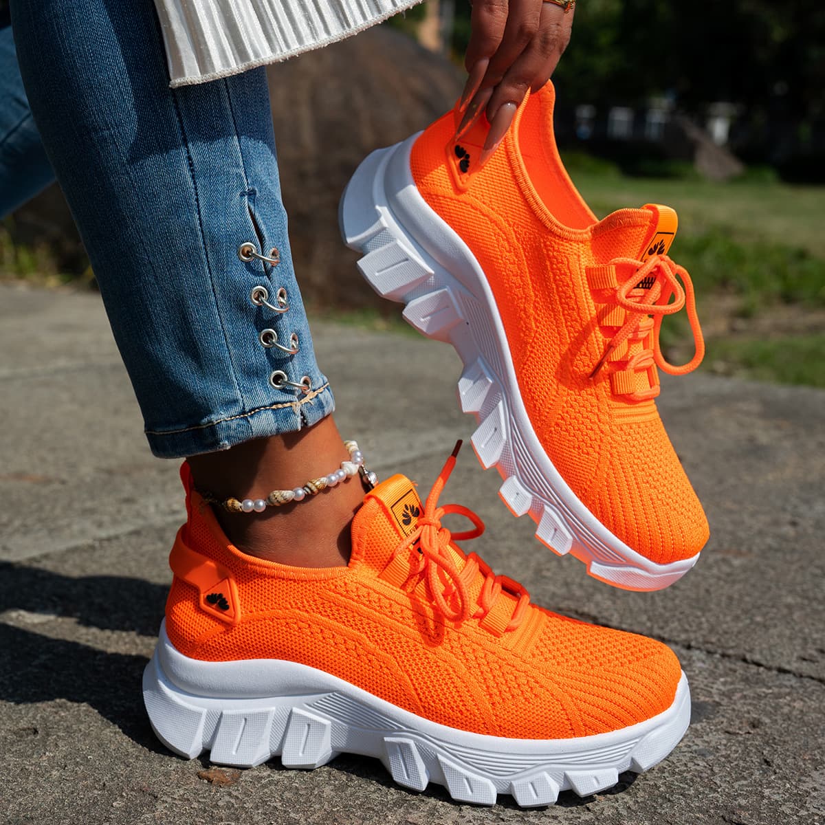 Orange (this shoe is european size