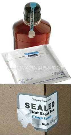 Layered Fragile Synthetic Paper Anti-Counterfeiting Synthetic Paper Fragile Synthetic Paper Sealing Label Paper Anti-Counterfeiting Tag