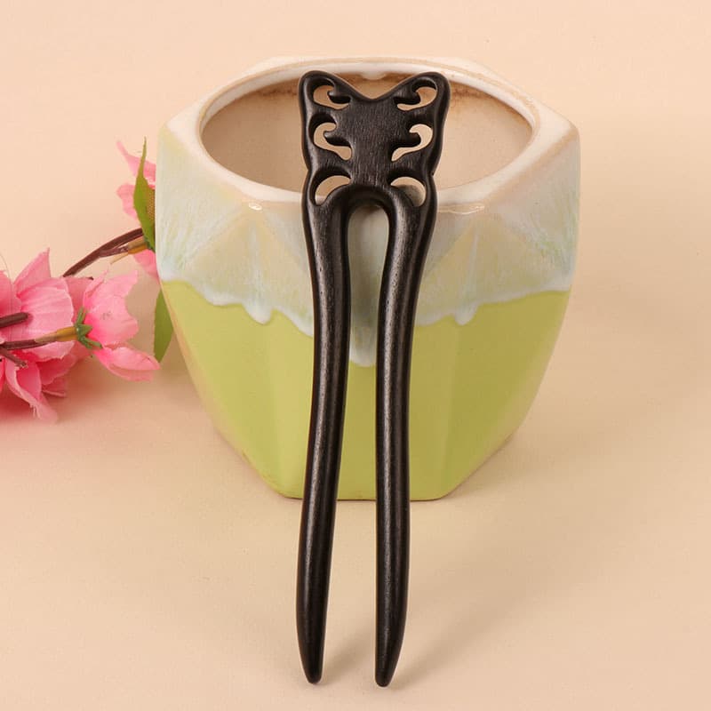 Ebony hairpin---15 styles (length 13cm)