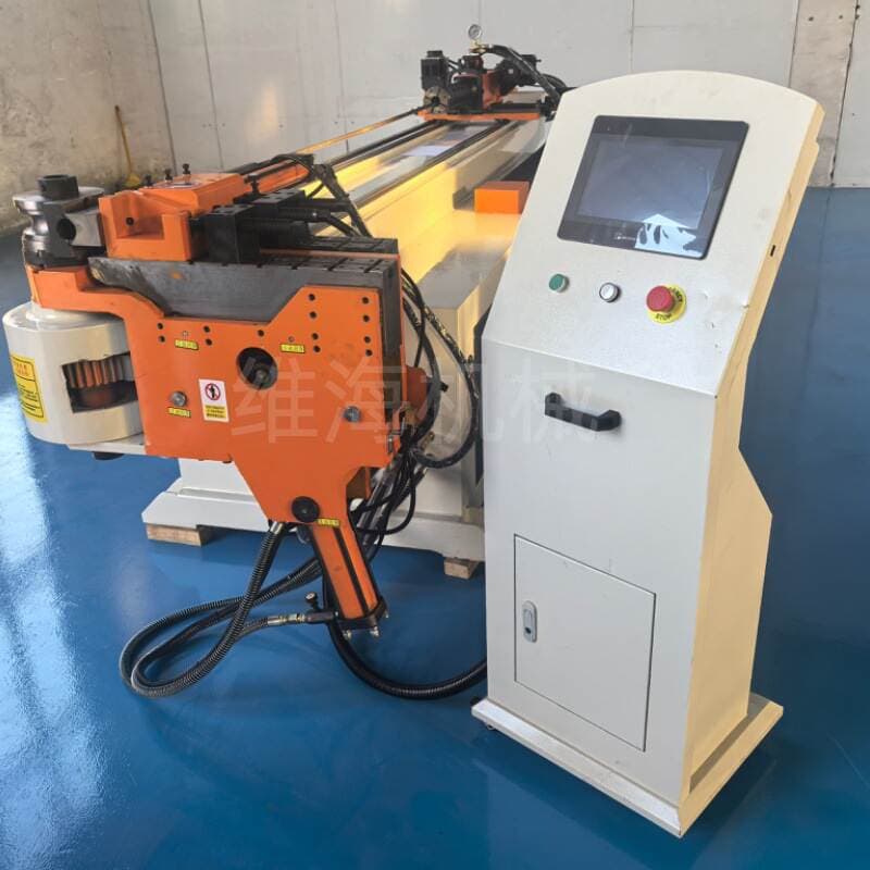 Fully Automatic Pipe Bender Manufacturer Dw63-Cnc-2A1S Metal Pipe Cnc Servo Bending Machine Automatic Pipe Bender 4