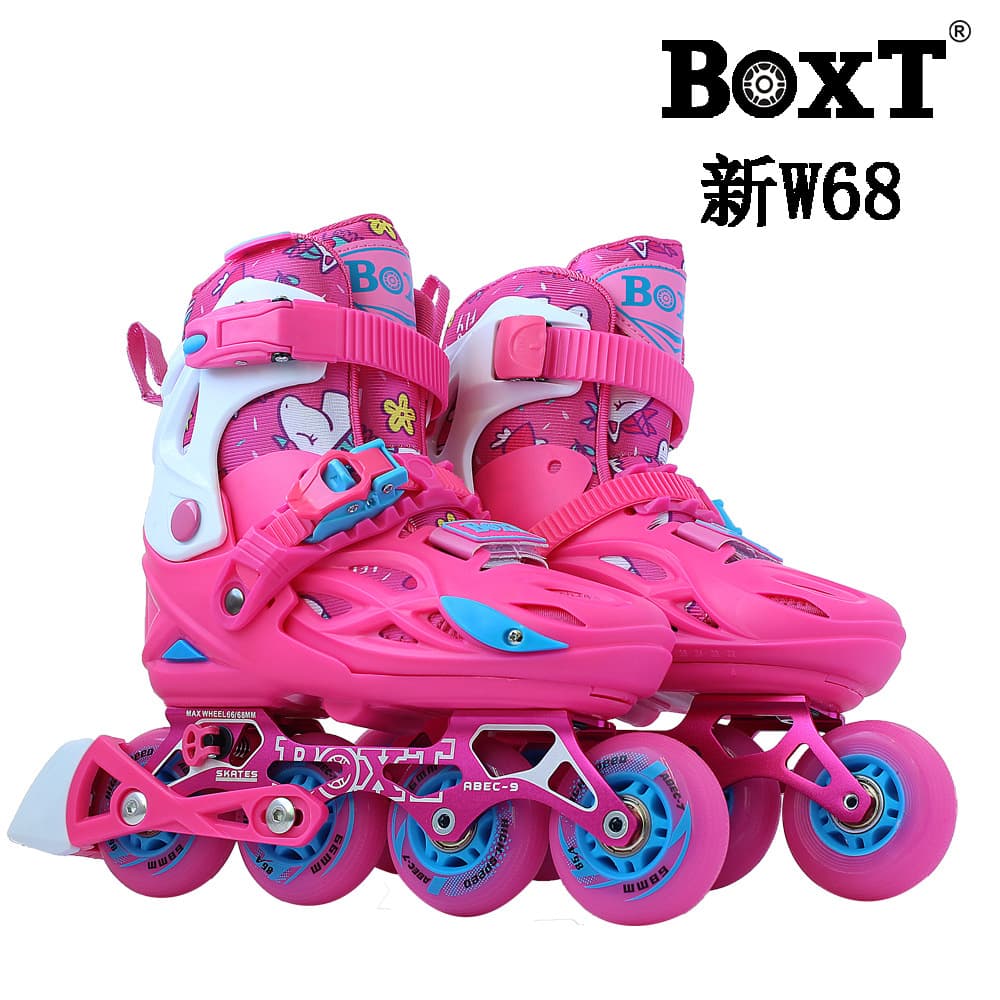 Pink W68 children lock wheel