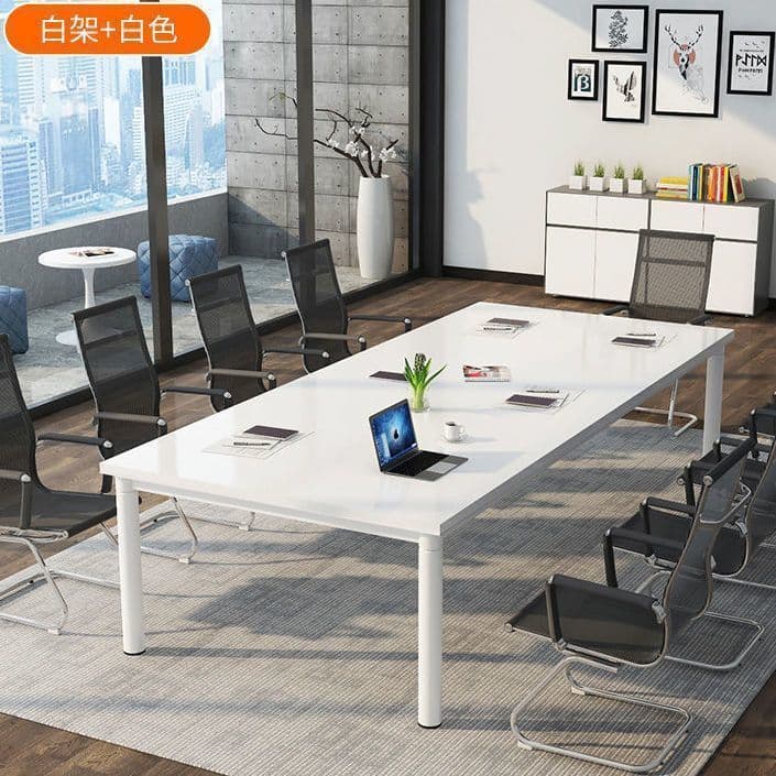 [thickened board] white desktop + white shelf [best-selling color model]