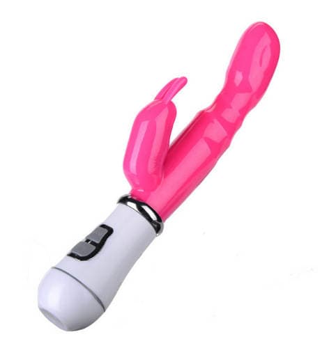 Qadınlar üçün G-nöqtəli, ikiqat vibrasiyalı, şarj edilə bilən Dovşan Vibrator 3