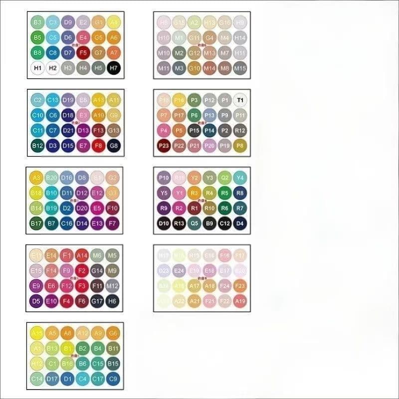 [216 colors] 9 boxes