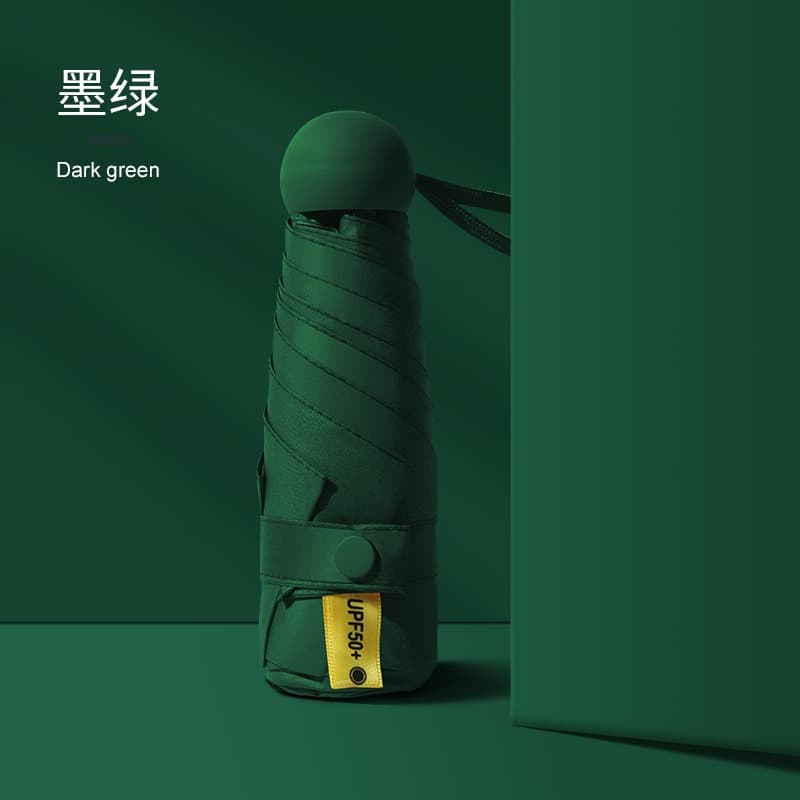 50% off six-bone round handle-dark green