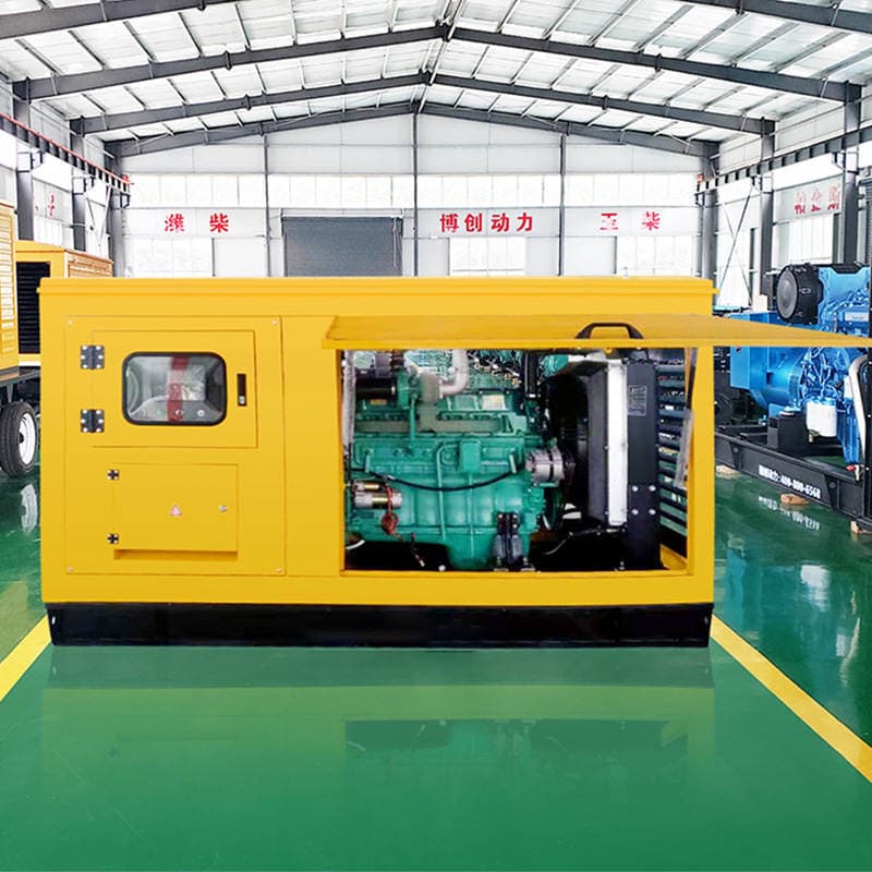 Diesel Generator Weifang Series 100Kw Rainproof Shed Generator Set Customized Outdoor Construction Rainproof Generator 2