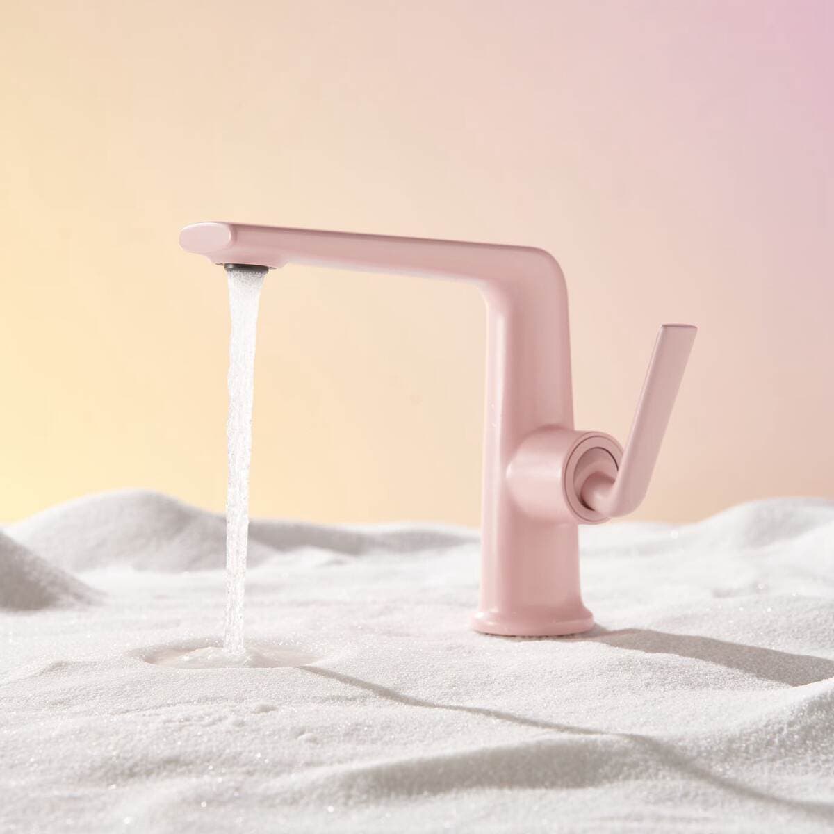 Carefully Selected High-End All-Copper Gun Gray Household Basin Faucet, Simple and Luxurious Style, Under-Counter Basin Hot and Cold Water Faucet 2