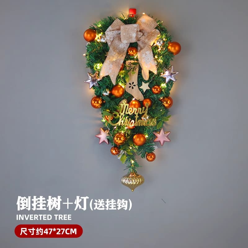 Upside down tree wall hanging [free lamp + hook]