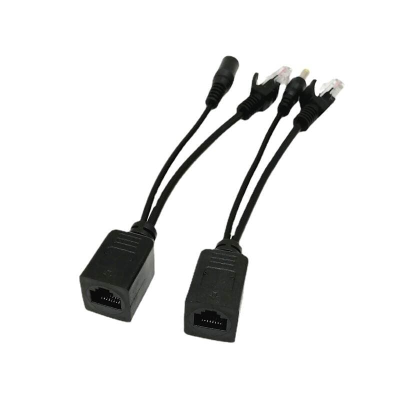 poe separator 12v monitoring network equipment power supply POE module through connection line separation line through 4