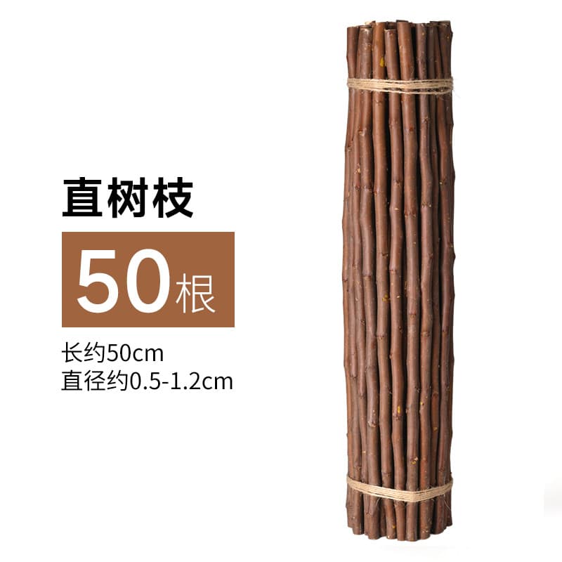 【50cm】straight branches 50 pieces/bundle