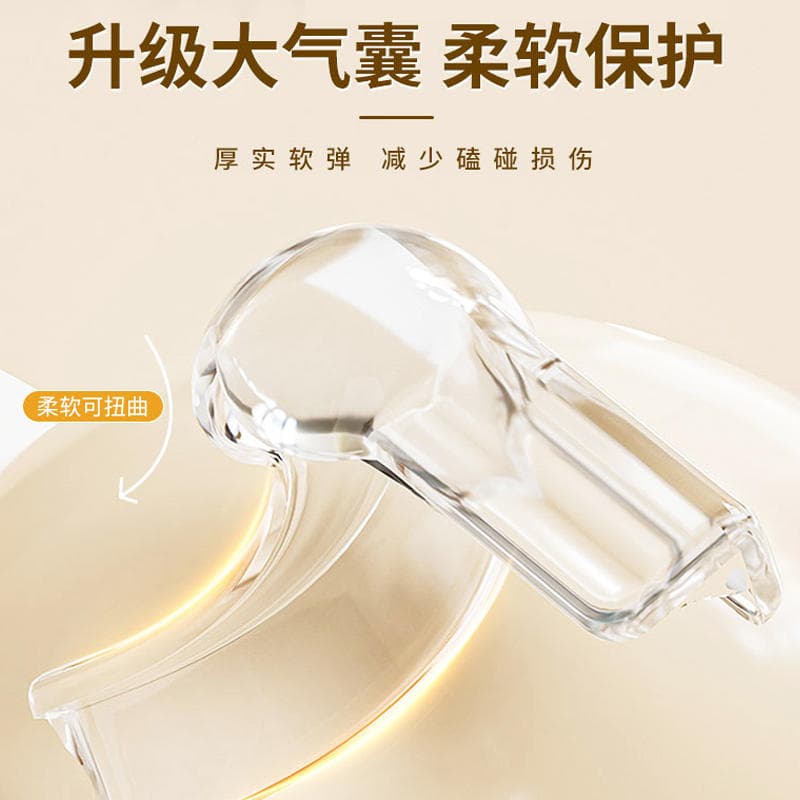 Table Corner Anti-Collision Protector for Home Use, Children's Anti-Bump Silicone Safety Cover, Coffee Table Airbag Anti-Collision Corner 3