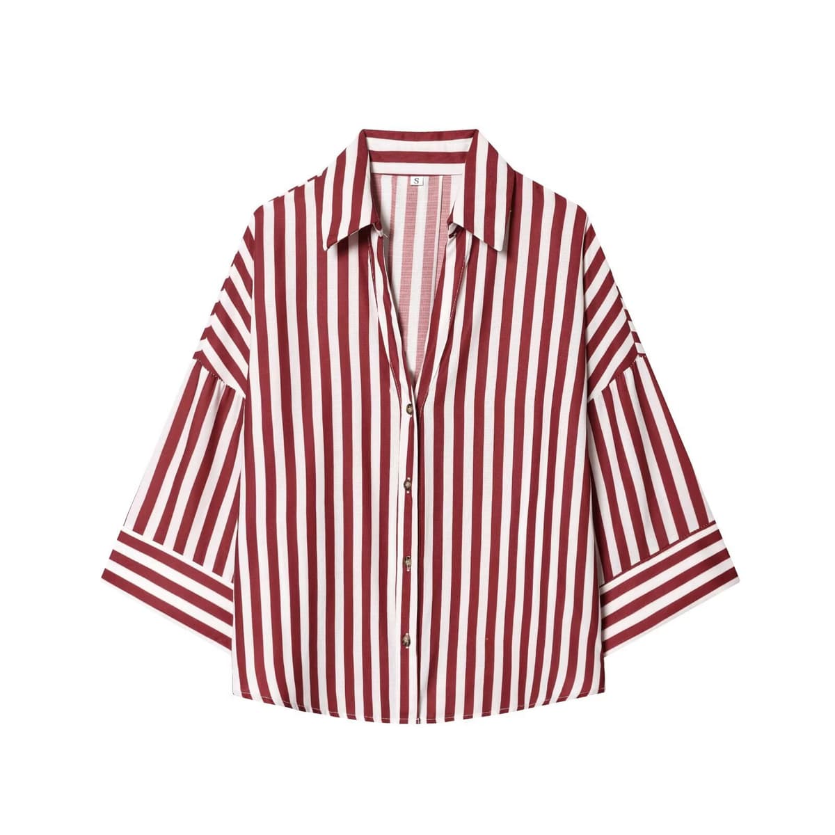 Dark red stripes