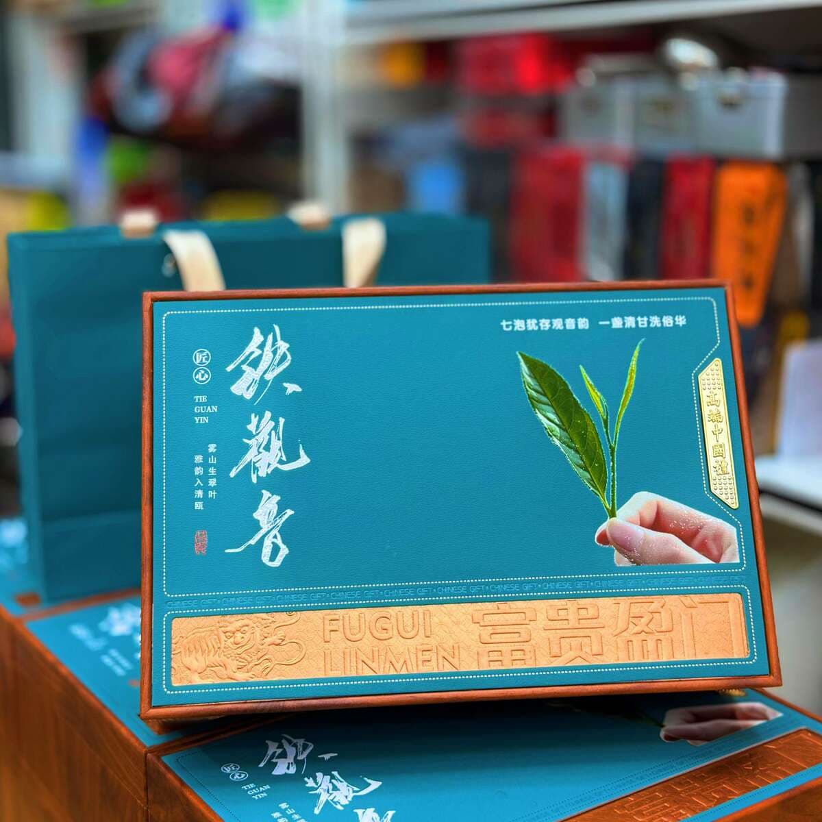 Tieguanyin Tea Fujian Wuyishan Jinjunmei Dahongpao Zhengshan Xiaozhong New Tea Anxi Oolong Tea Gift Box 2