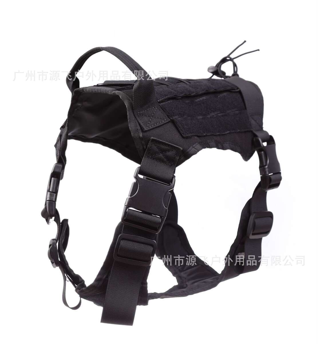 Foreign trade dog tactical outdoor vest waterproof Splash adjustable chest back large, medium and small dog dog clothing spot wholesale 3