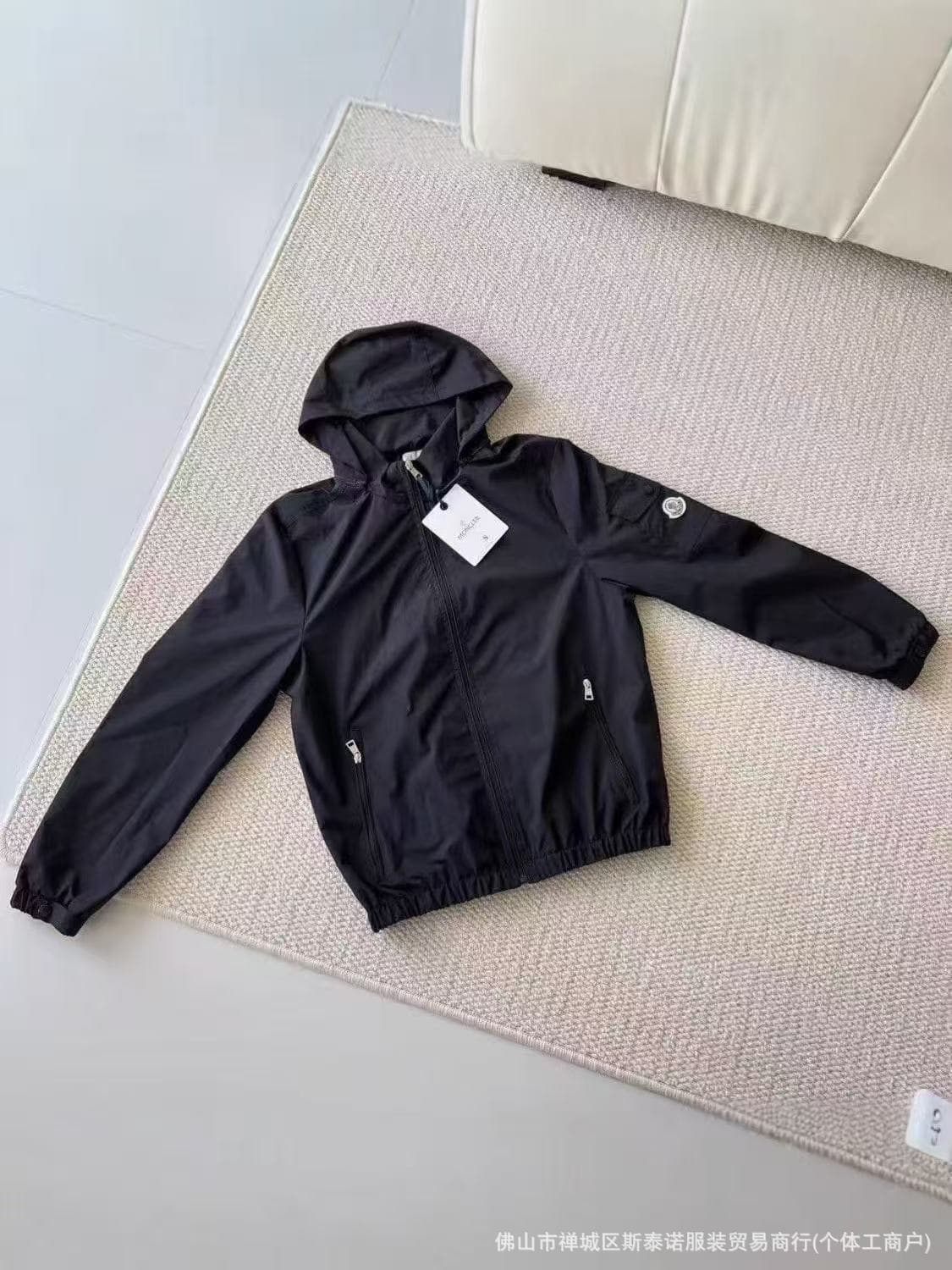 Black trench coat