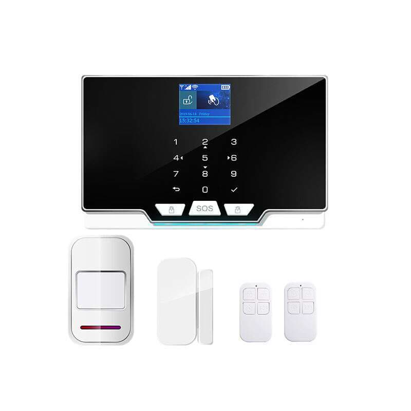 Infrared Human Body Induction Burglar Alarm Home Shops 4G Remote Mobile Phone Security Alarm System 5