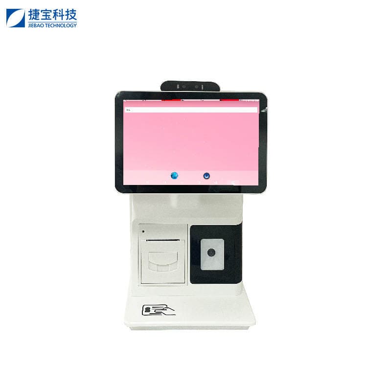 Jiebao Orijinal Android İki Ekranlı Ödəniş Terminalı: NFC, Üz Tanıma, Korporativ və Məktəb Kantinləri üçün 2