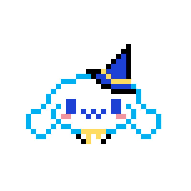 Pindou small set [hooded white dog]