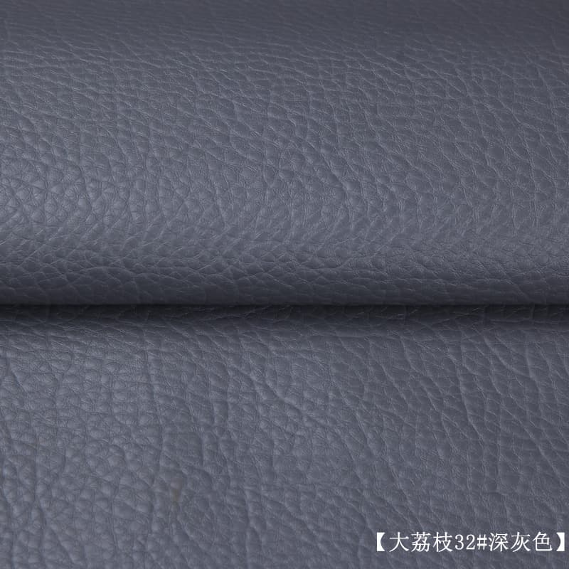 32# dark gray-large litchi pattern -140cm wide