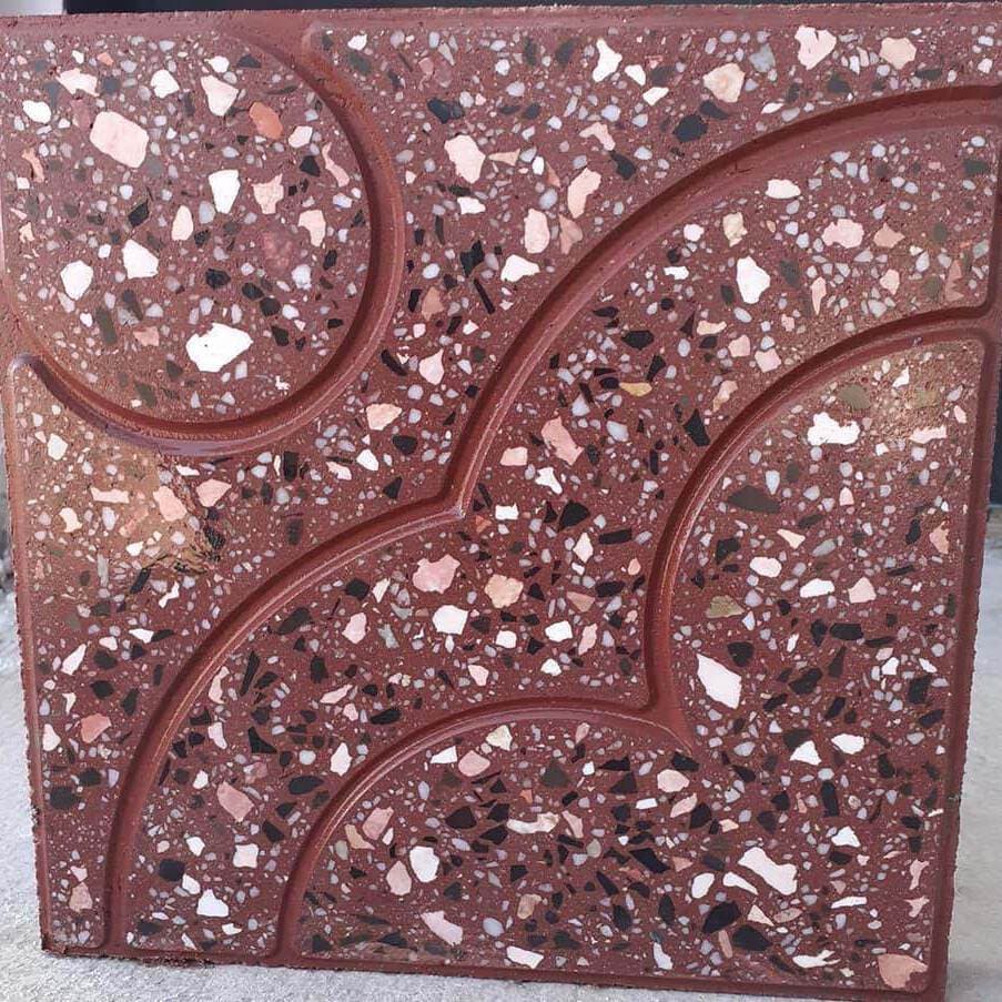 Terrazzo Garden Brick Paving Terrazzo Brick Mechanical Equipment Paving Stone Machinery Production Equipment Automatic Feeding Tiles 3
