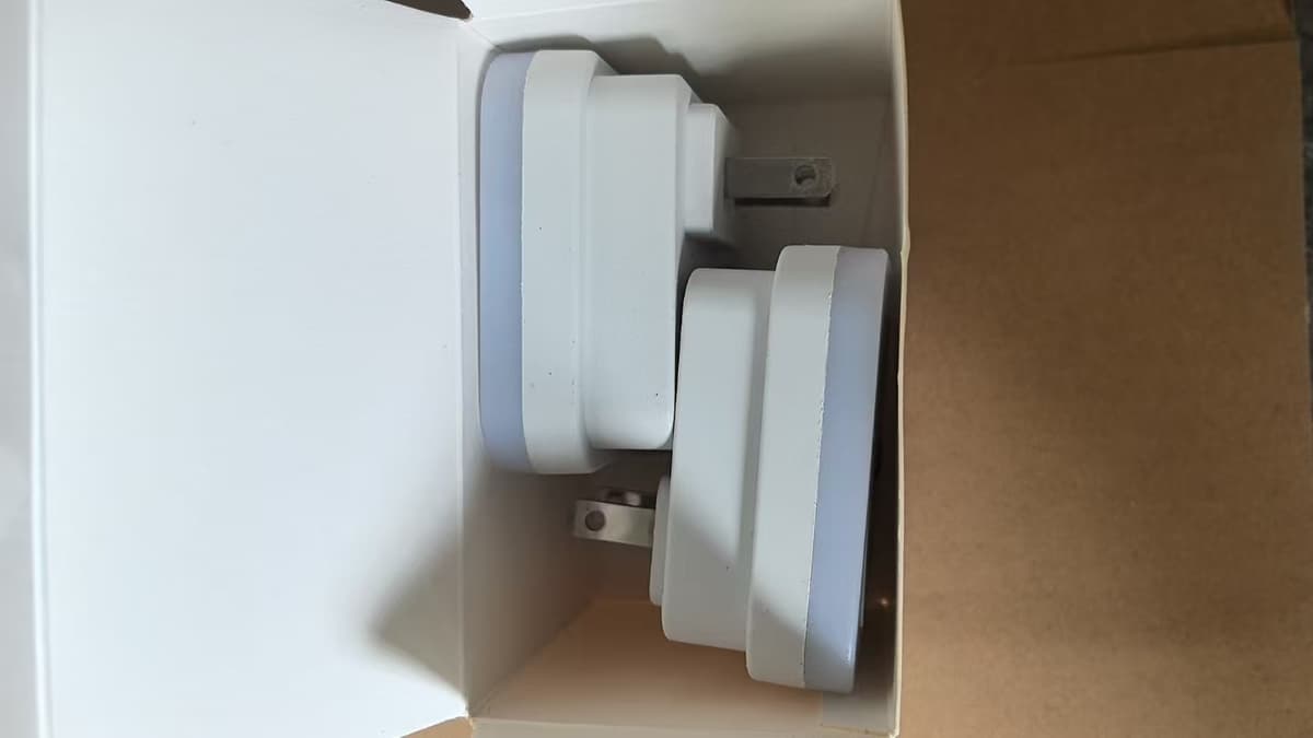 Square white (us standard) 2-pack