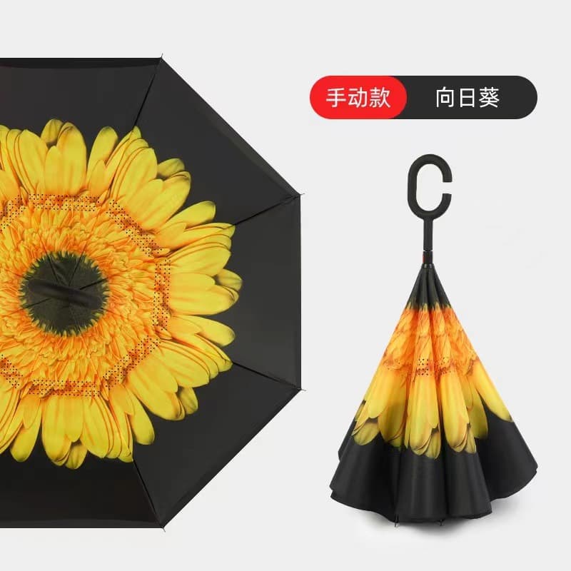Sunflower-hand open