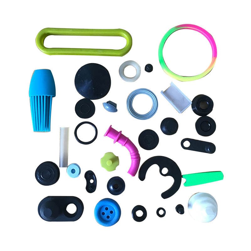 Silicone Products Fluorine Rubber Special-shaped Parts Rubber Plastic Mold High Temperature Resistant Rubber Parts Processing Non-standard Rubber Products 2