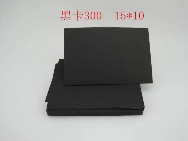 Black card 300g blank postcard rubber stamp printed card hand-painted card 15*10 bags 50 pieces/bag 2