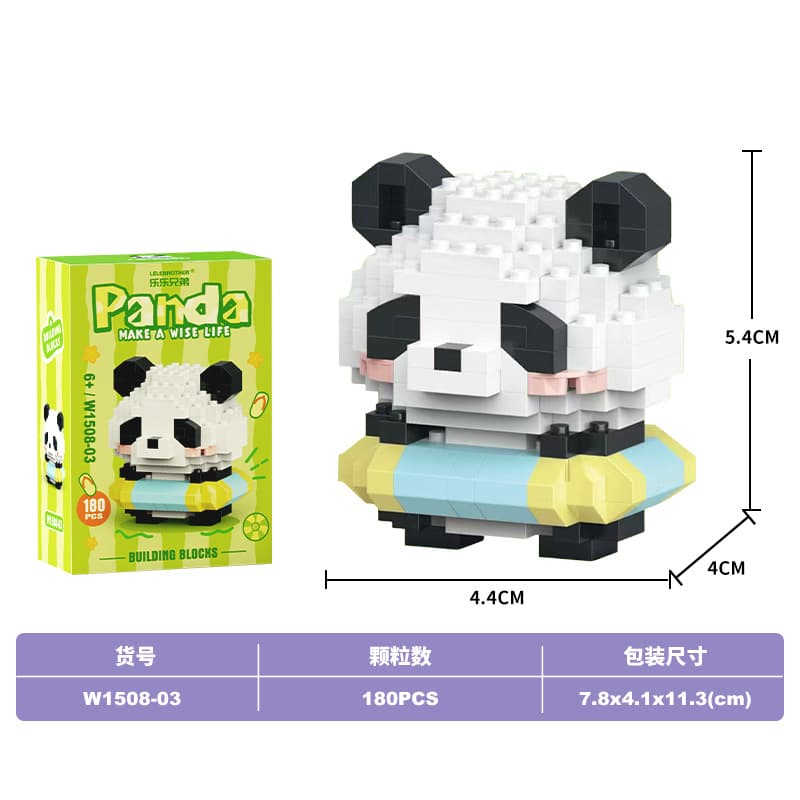 Panda swimming ring (lele brothers 1508-03)